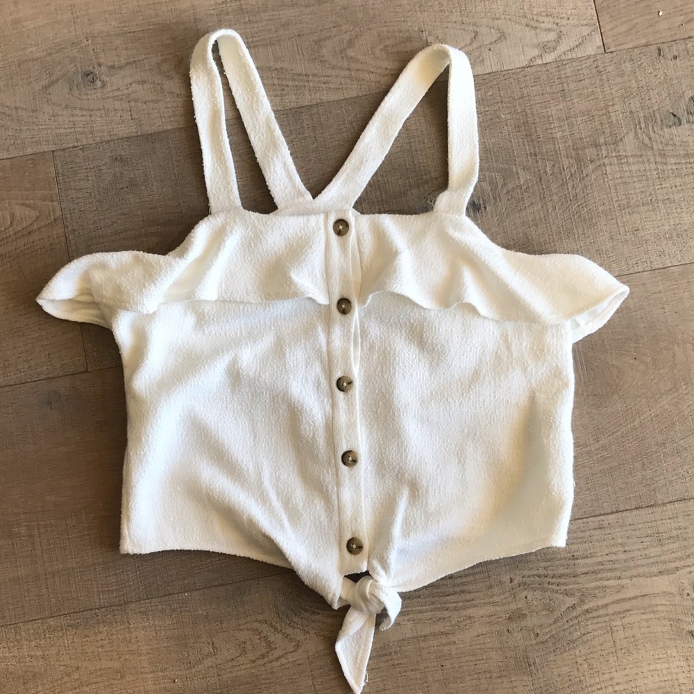Madewell texture and thread top